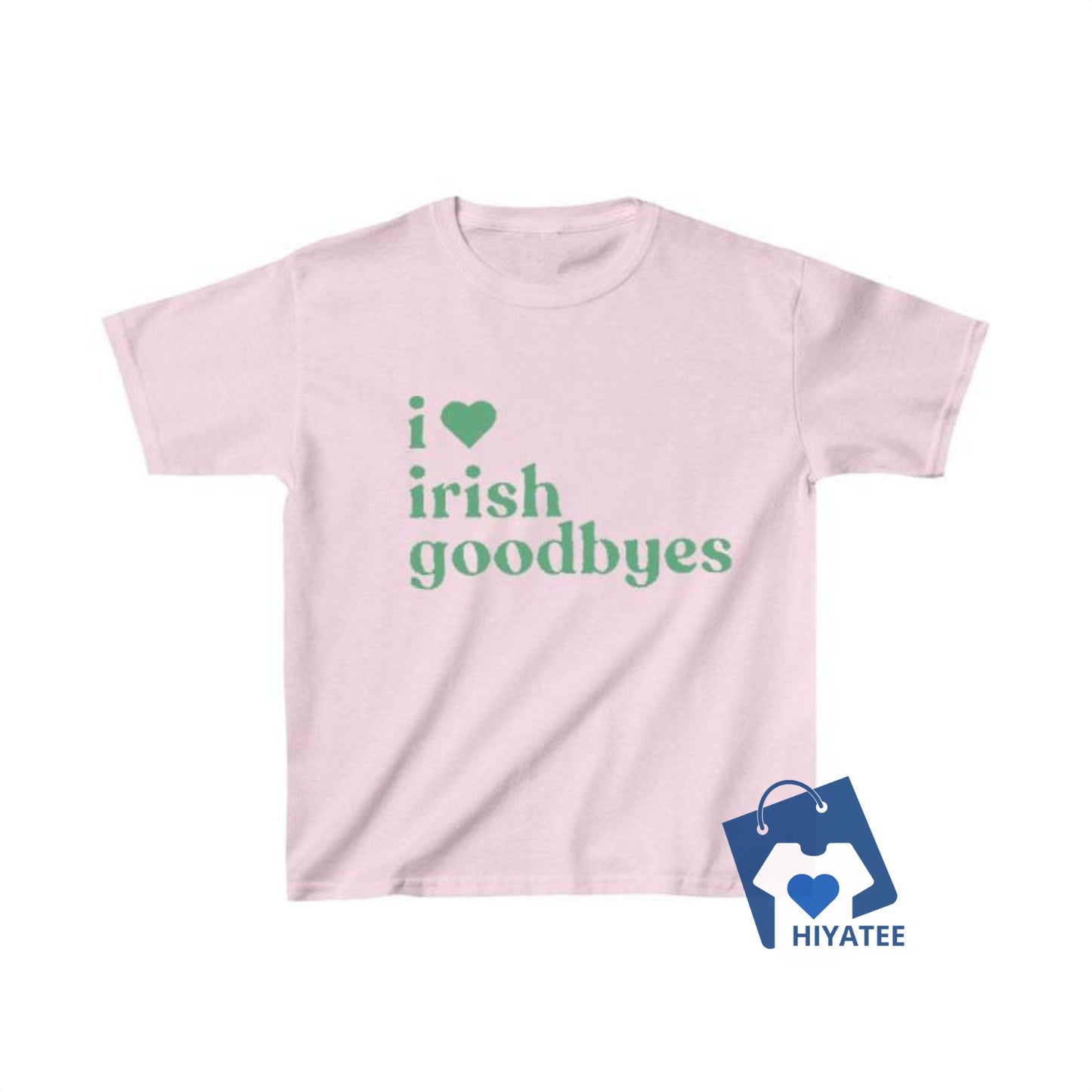 St. Patrick's Day Baby Tee – Irish Goodbye Funny St. Patty's Top!