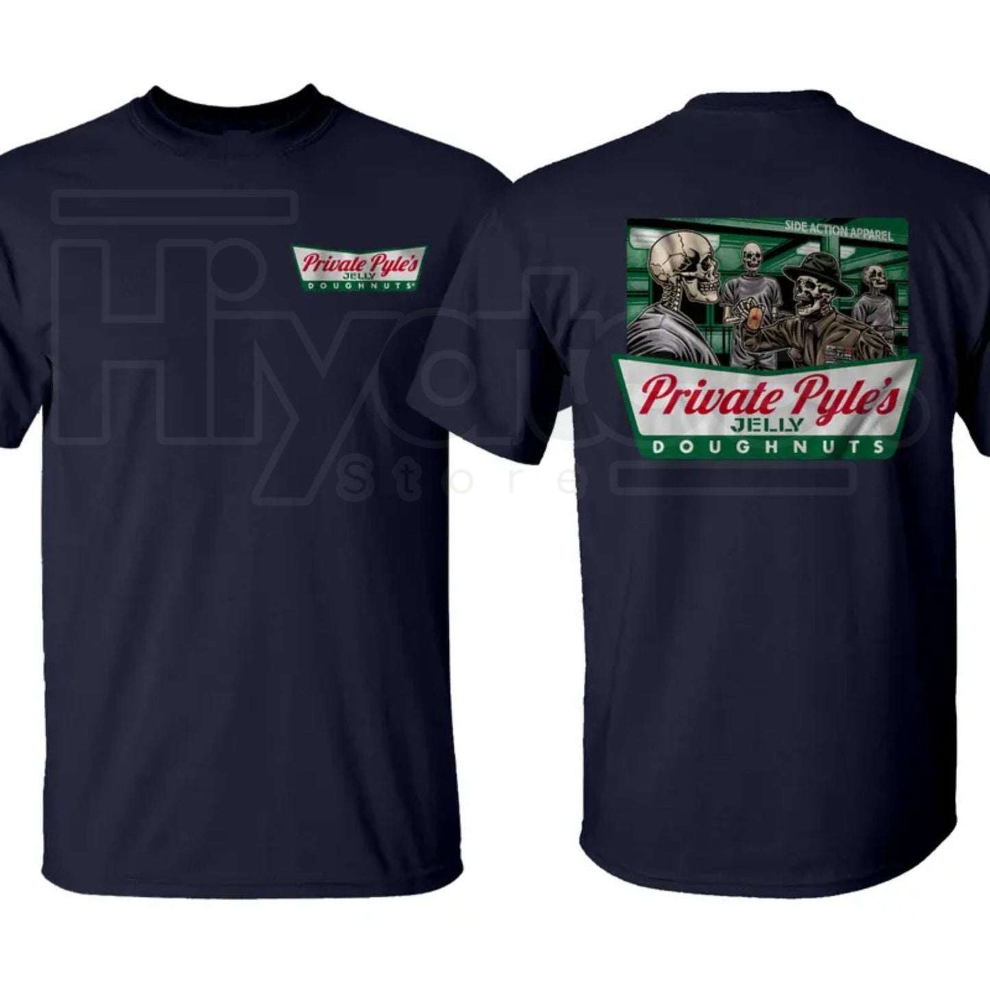 Private Pyle's Jelly Doughnuts Graphic T-Shirt – Patriotic Military Tee