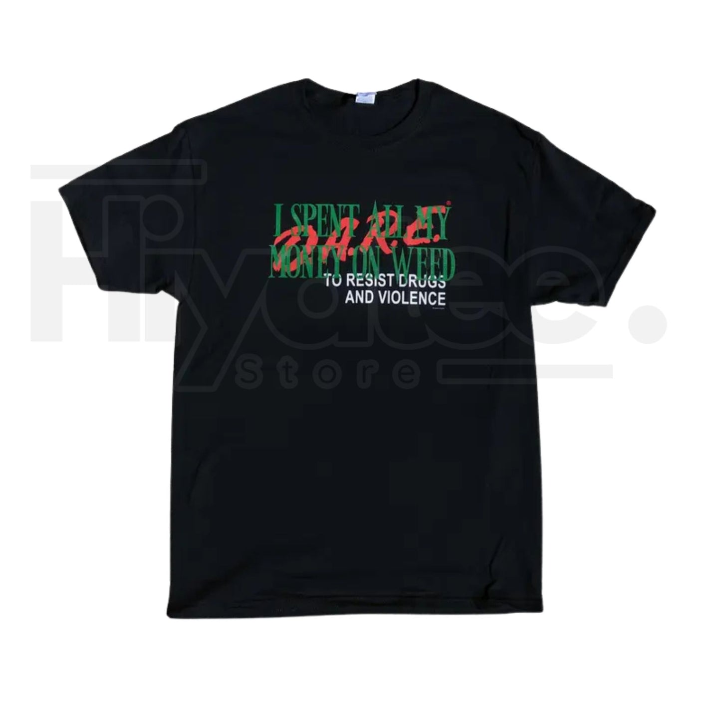 "Spent All My D.A.R.E. Money" – Retro Parody Graphic Cotton Top