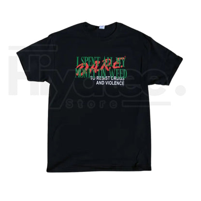 "Spent All My D.A.R.E. Money" – Retro Parody Graphic Cotton Top