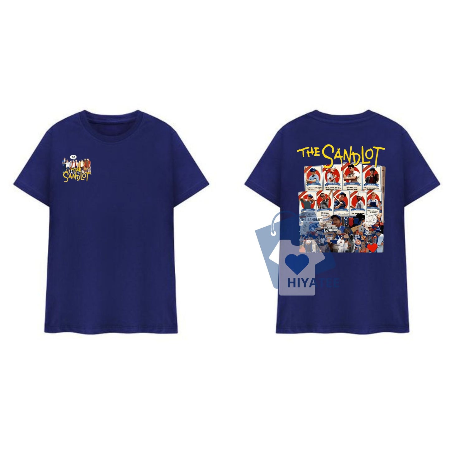 Sandlot 1993 4th of July Shirt – 2-Sided Retro Baseball Movie Tee