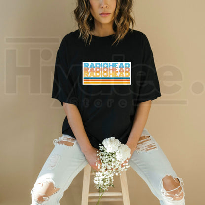 Radiohead Vintage Alternative Rock T-Shirt – Classic Graphic Band Tee