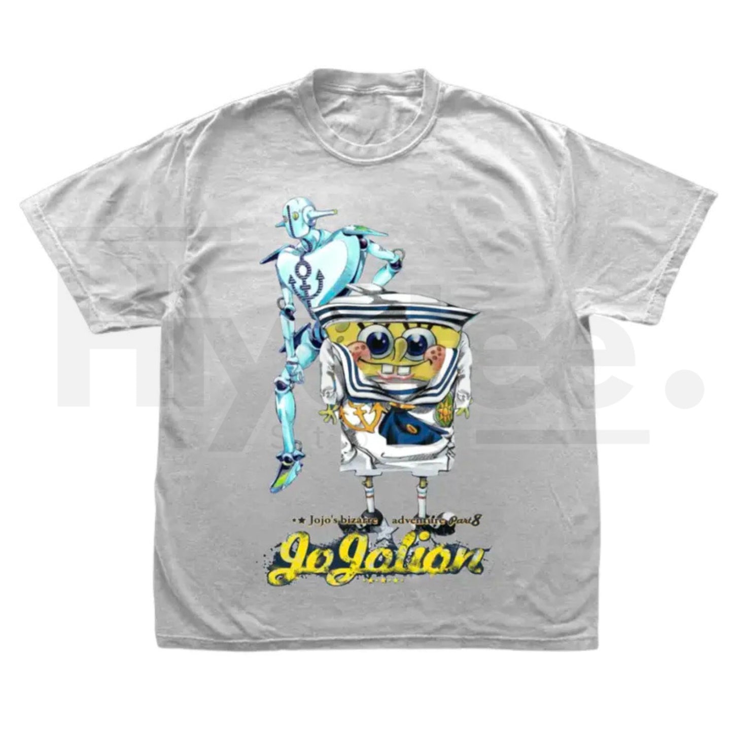 "Wet" JoJo's Bizarre Adventure – Y2K Aesthetic Anime Graphic Top