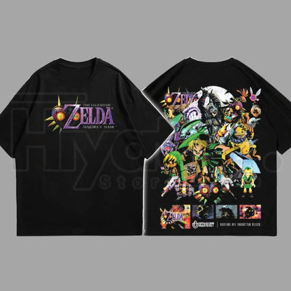 "Majora's Mask" – OceanDust4U Premium Oversized Zelda Legend Top