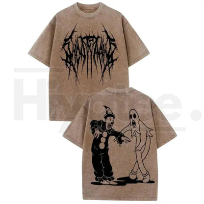 Ghostemane Spooky Halloween Graphic Washed Tee