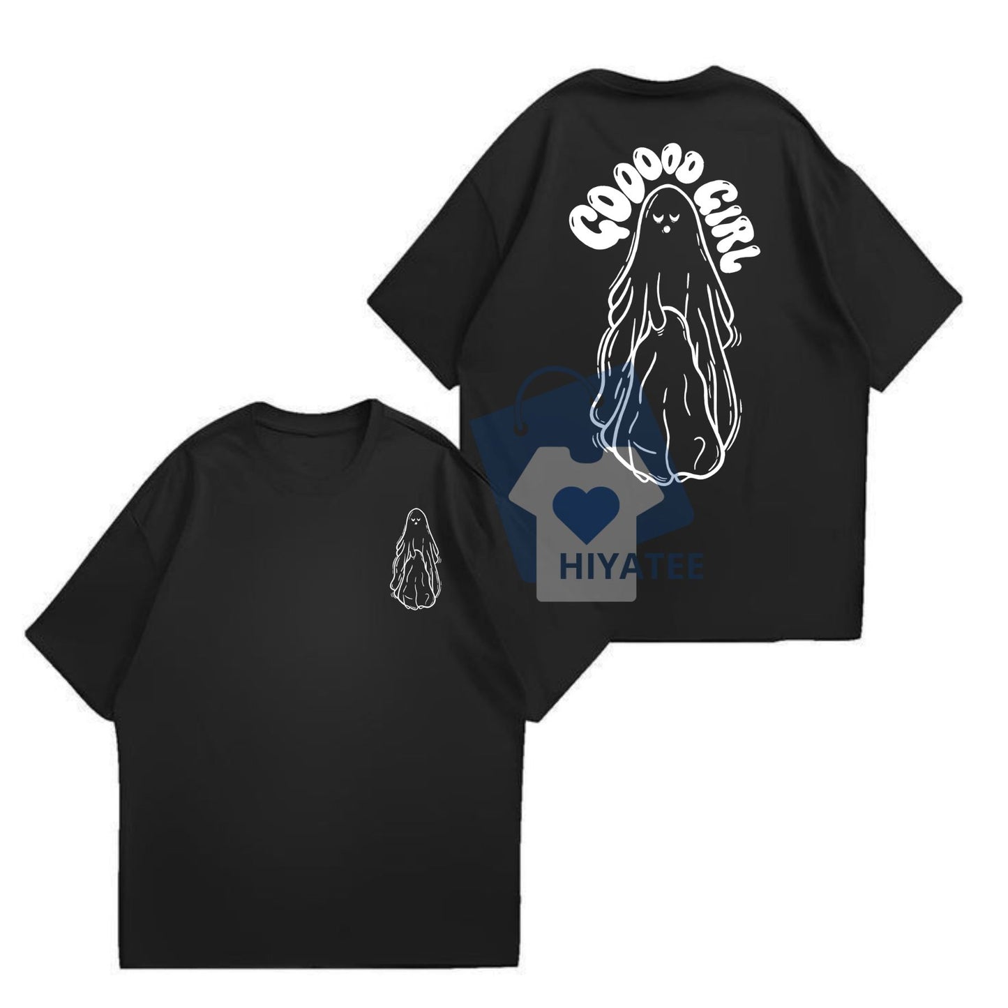 Gooooooood Girl Ghost Tee – Cute & Sassy Halloween-Inspired Shirt