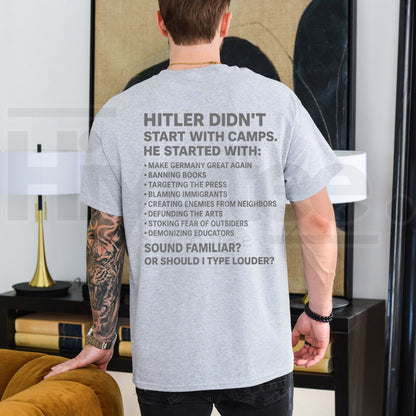 Power & Propaganda Statement Shirt – Edgy Dystopian Streetwear Tee