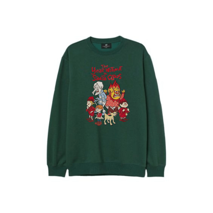 Year Without a Santa Unisex Crewneck Sweatshirt - Hiyatee