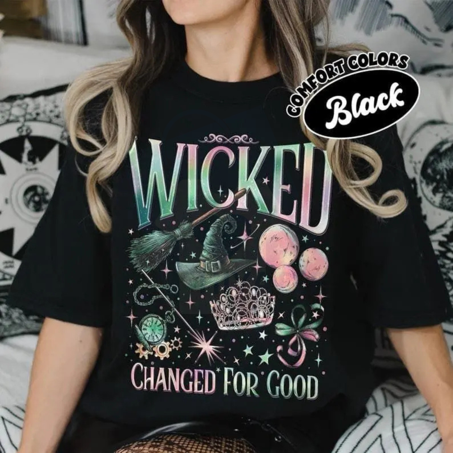 Wicked Changed For Good Comfort Colors Shirt – Wizard Defying Gravity Tee, Retro Musical Broadway Fan Gift
