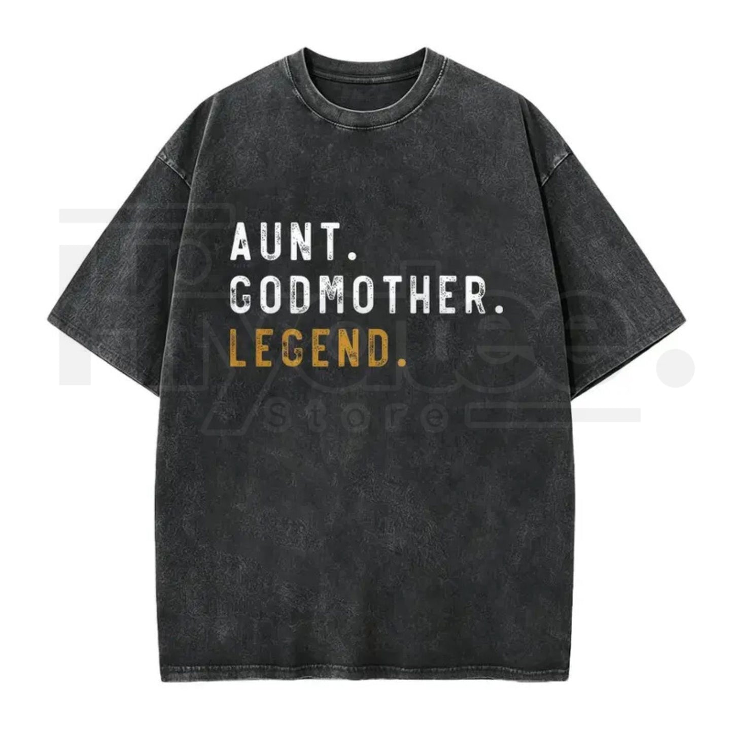 Aunt Godmother Legend T-Shirt – Funny Godparent Gift Cozy Crewneck Sweater