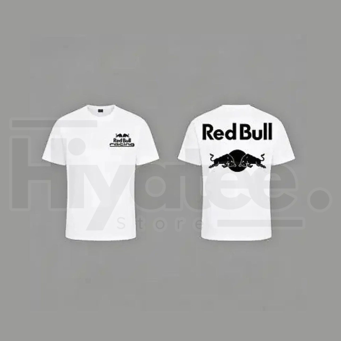 Vintage Starboy Bull Racing T-Shirt – Black and White Double-Sided Motorsport Graphic Tee