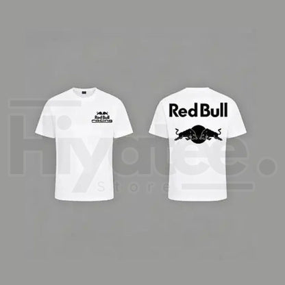 Vintage Starboy Bull Racing T-Shirt – Black and White Double-Sided Motorsport Graphic Tee