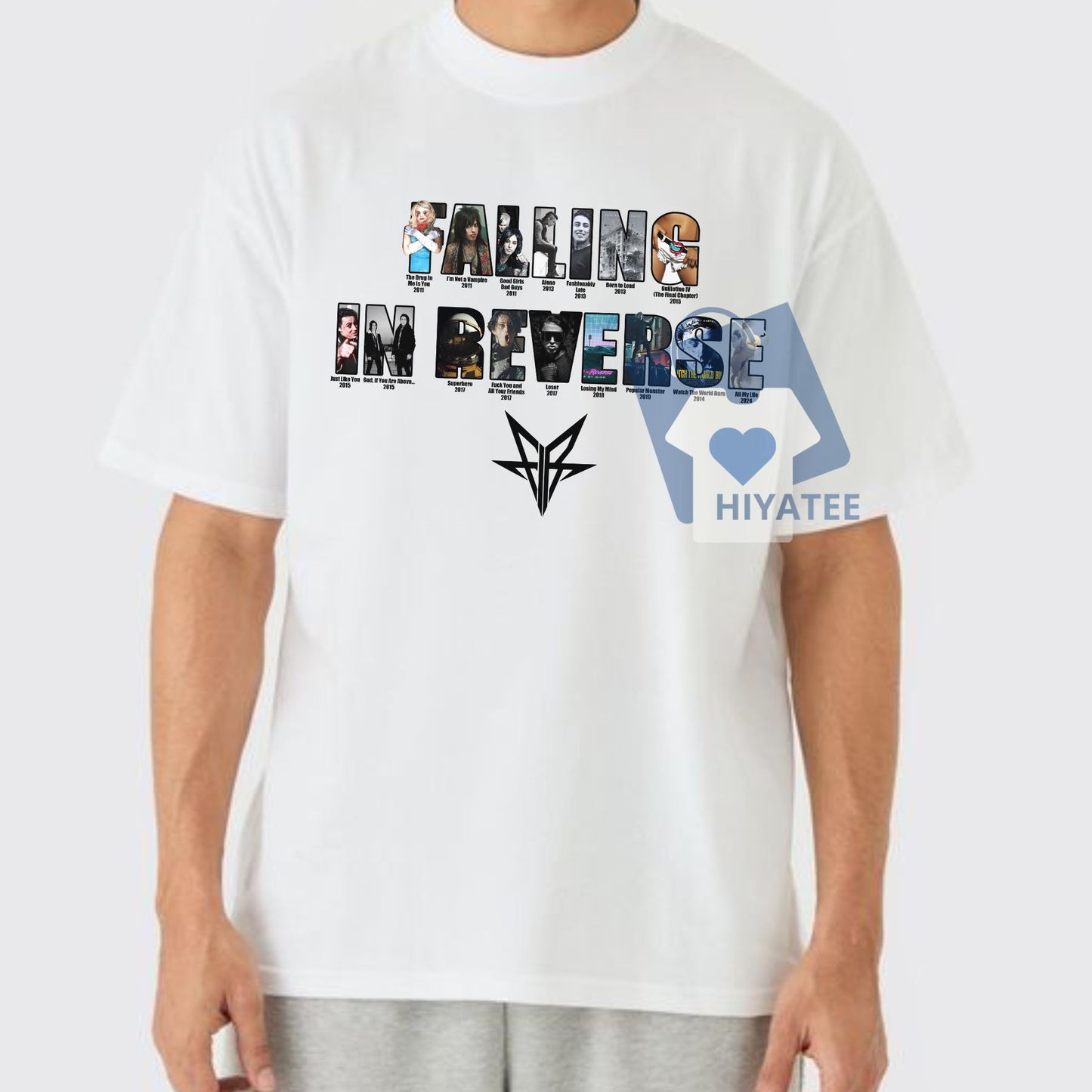 Falling In Reverse Band Shirt – Official-Style Graphic Tee, Rock Fan Gift