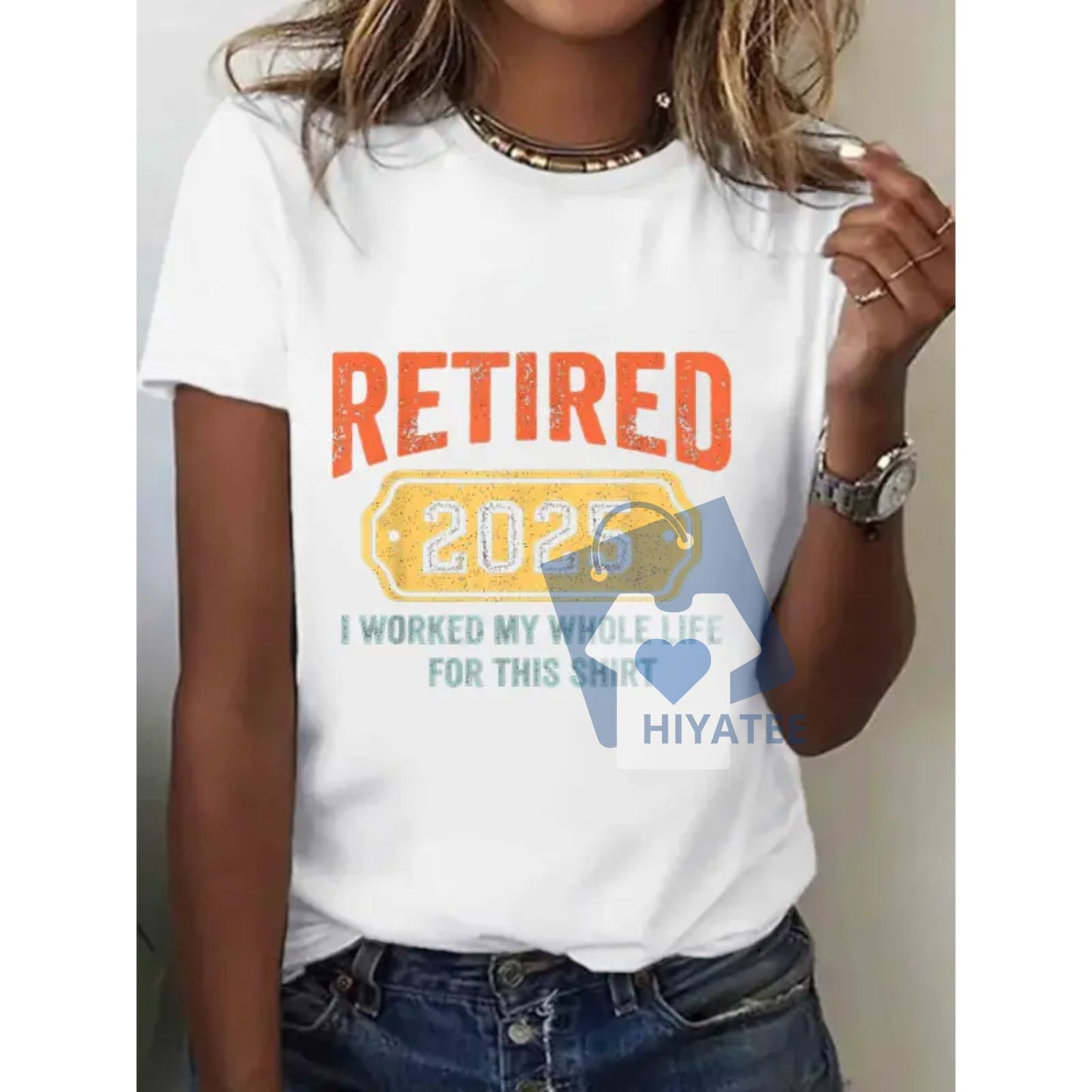 Retired & Loving It T-Shirt – Funny Retirement Gift Tee for Men & Women, Comfy Casual Top with Humorous Graphic Print