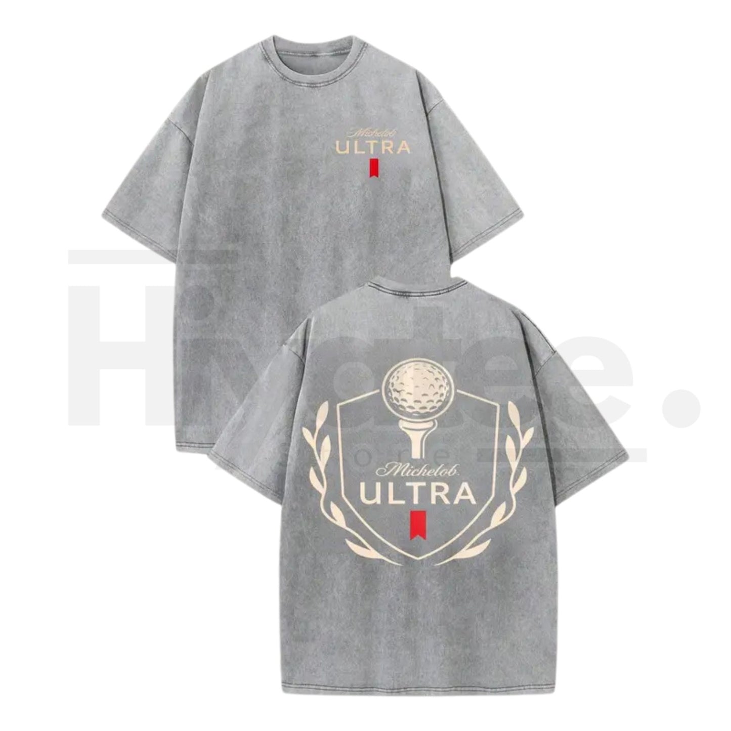 Holafish Acid Wash Daisy Print T-Shirt – Vintage Streetwear Drop Shoulder Graphic Tee