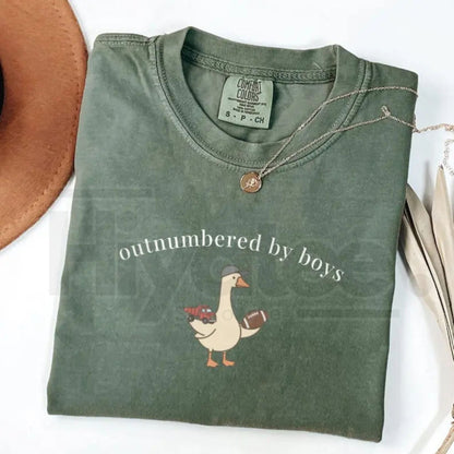 Comfort Colors® Funny Boy Mom Goose Shirt – Silly Goose Mother’s Day Tee
