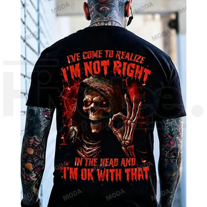 Chaosmoda Generation X Skull Graphic Tee