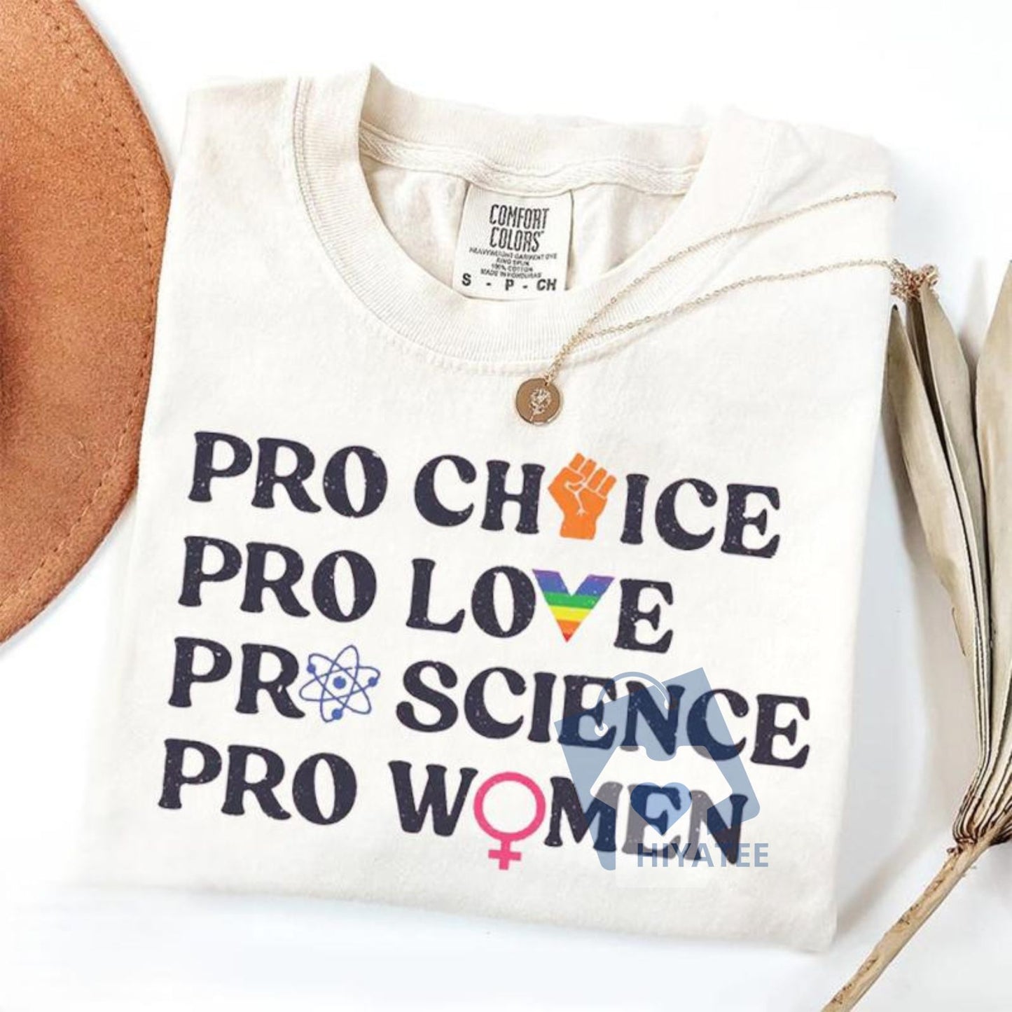Comfort Colors Pro-Choice Women’s Rights Shirt – Feminist Activist Tee, LGBTQ Pride & Social Justice Apparel