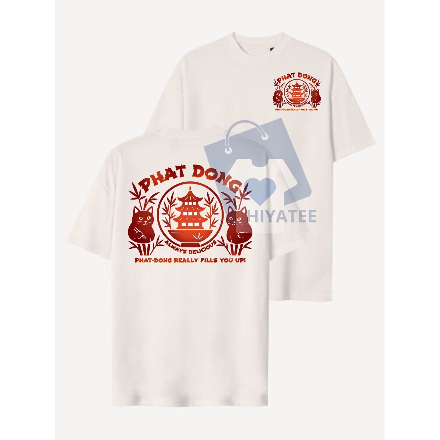 "Phat-Dong: Always Delicious" T-Shirt – Men's Funny Graphic Tee