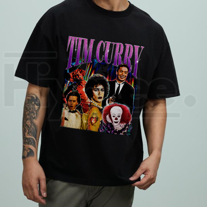 Retro Tim Curry Shirt – Vintage 90s Actor Graphic Bootleg Tee