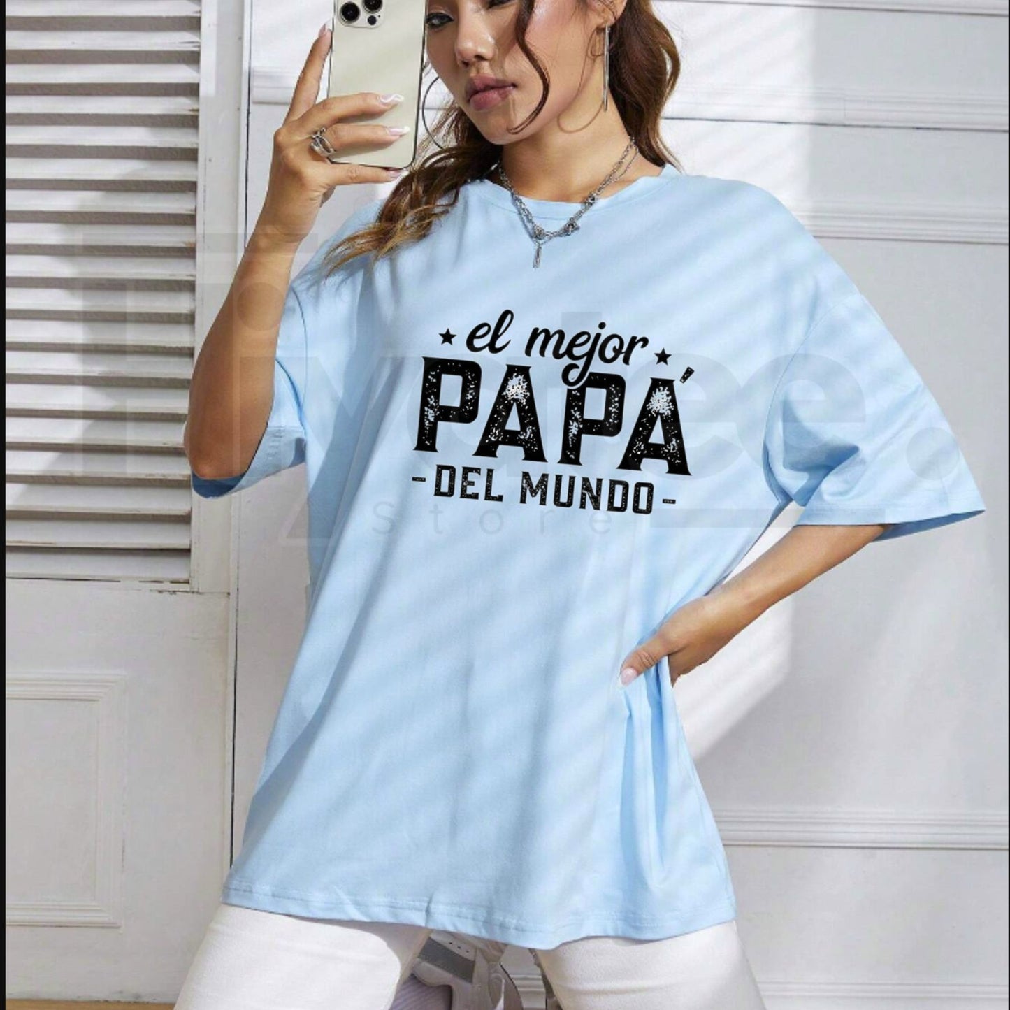 Celebrate the Best Dad in the World Spanish T-Shirt – El Mejor Papá del Mundo Father's Day Tee
