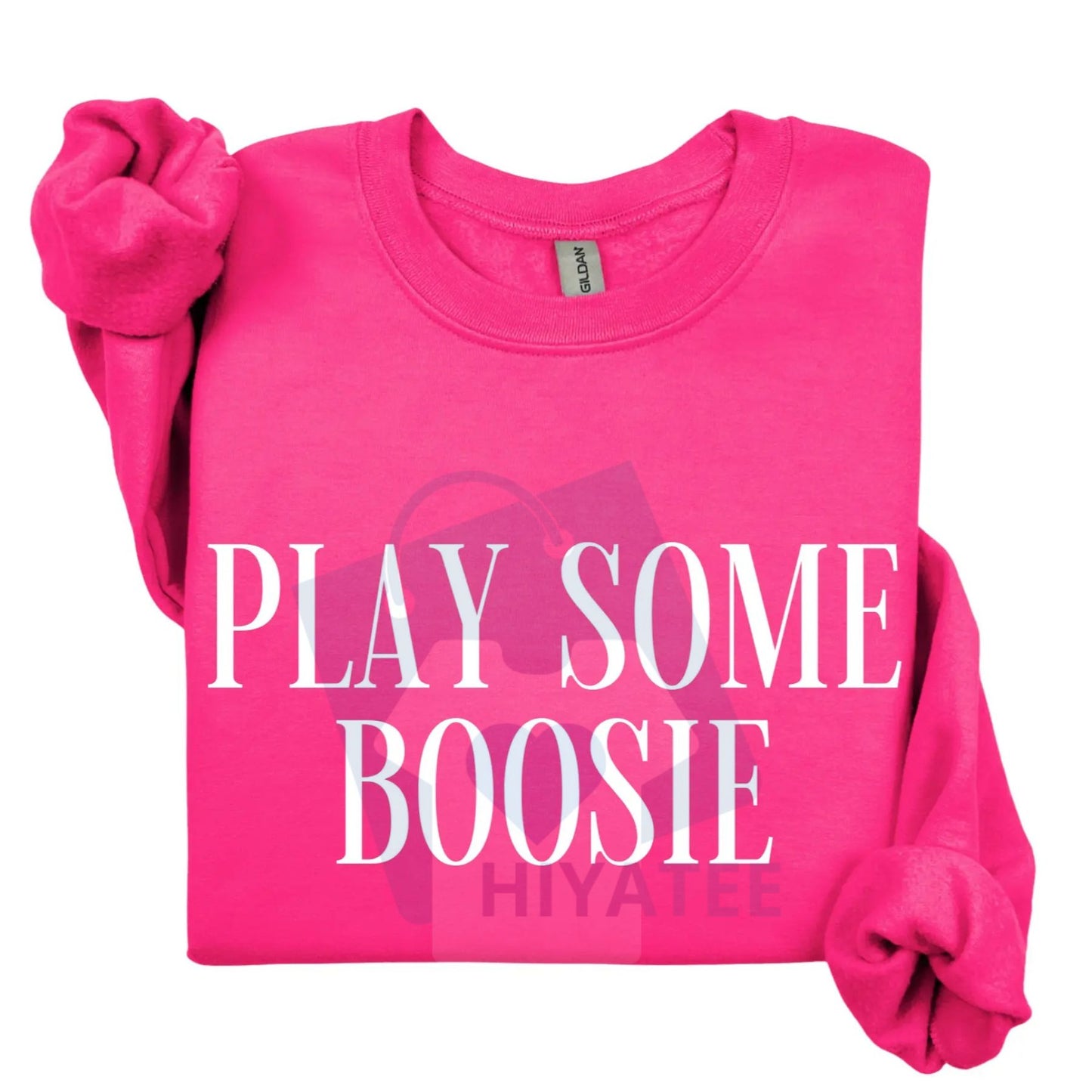 Play Some Boosie Sweatshirt: Boosie Crewneck Pullover, Hip Hop Music Fan Apparel, Unisex Rap Gift Idea