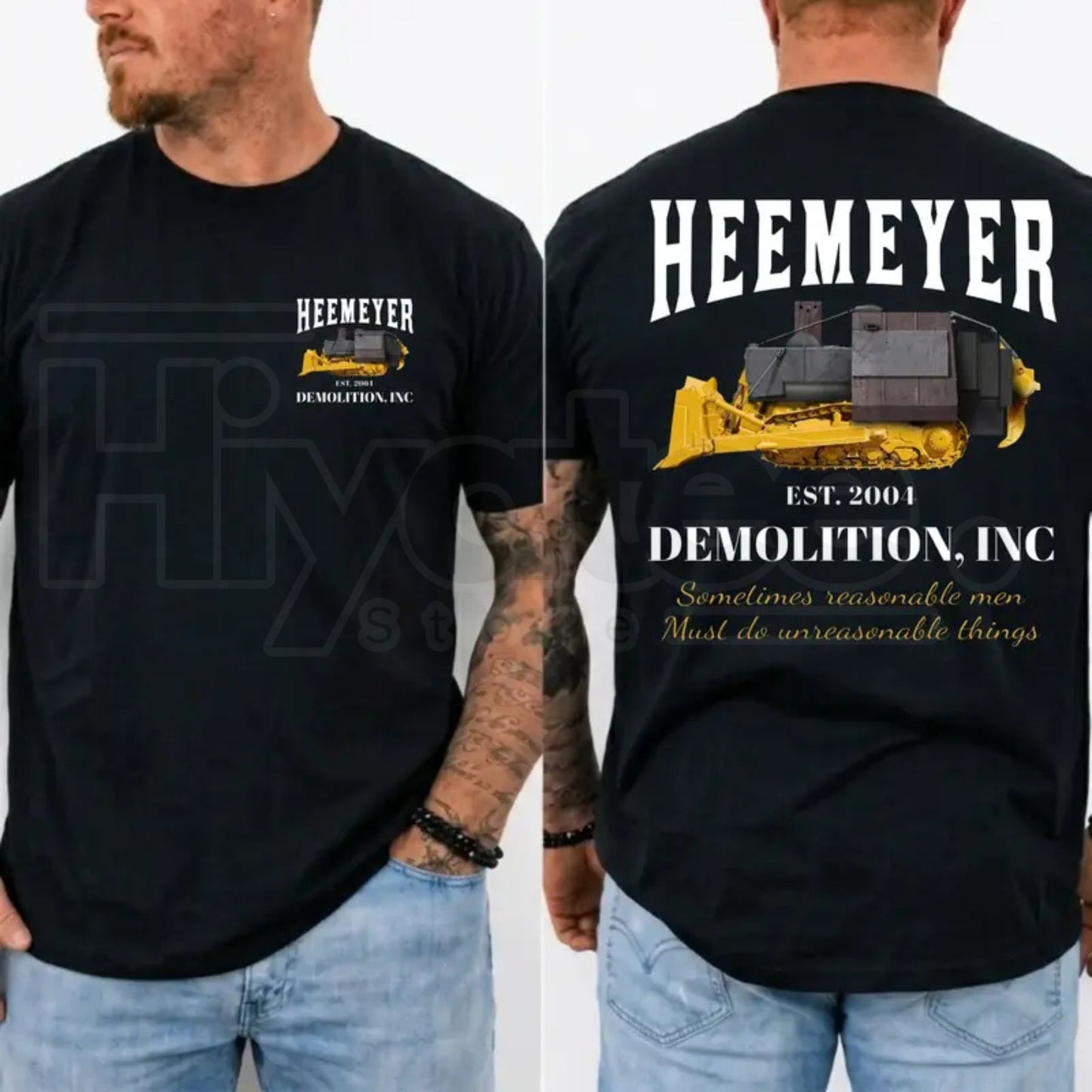 Heemeyer Demolition Inc T-Shirt – Komatsu D355A Killdozer 2004 Shirt