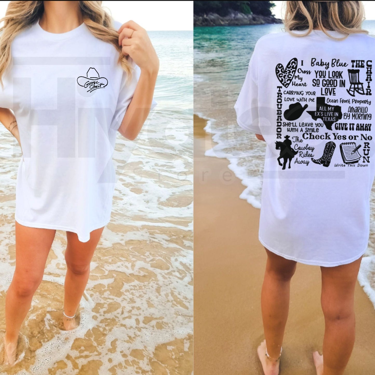Vintage Cowboy Country Music Concert T-Shirt – Retro Western Aesthetic Graphic Tee, Classic Rodeo Style Streetwear Top