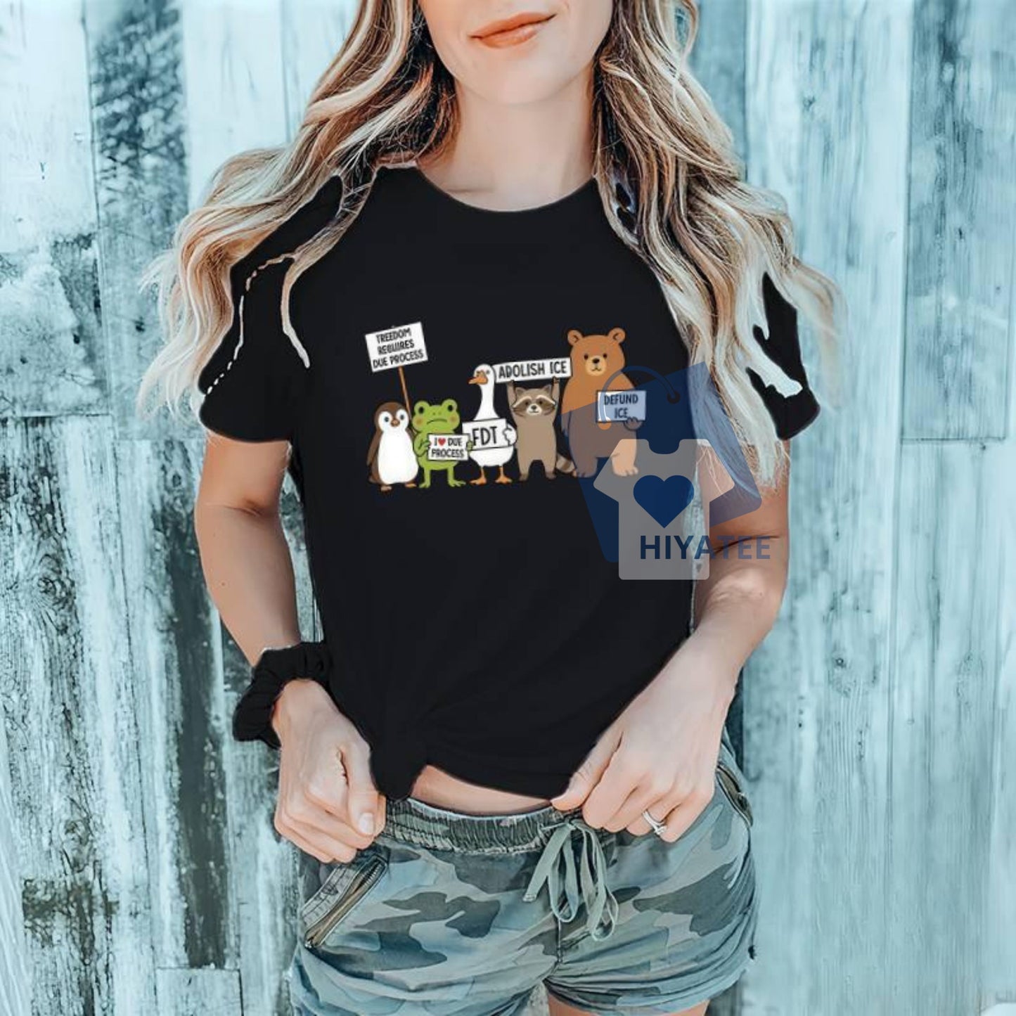 Subtle FDT Abolish ICE T-Shirt – Protest Graphic Tee, Human Rights Statement Shirt, Defund ICE, Pro-Immigrant Unisex Top