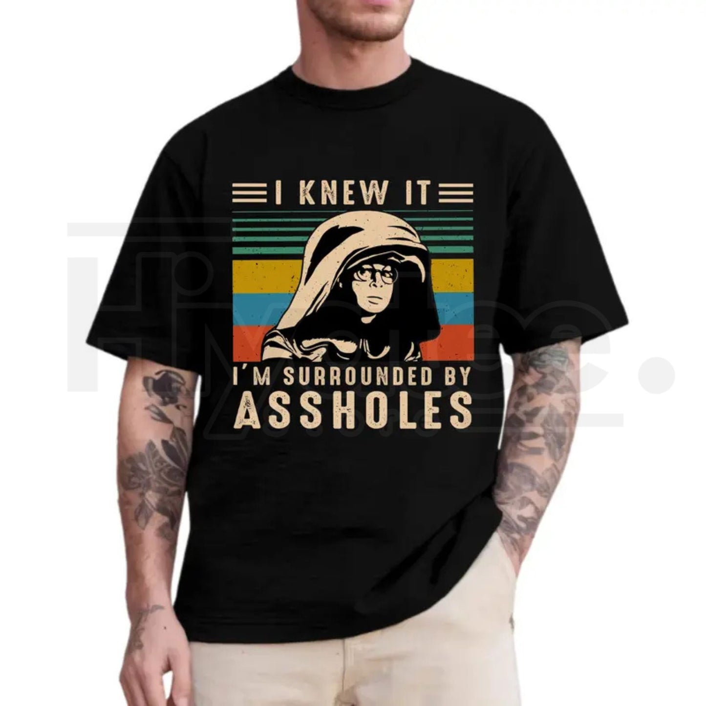 I Knew It I'm Surrounded T-Shirt – Funny Spaceballs Movie Graphic Tee
