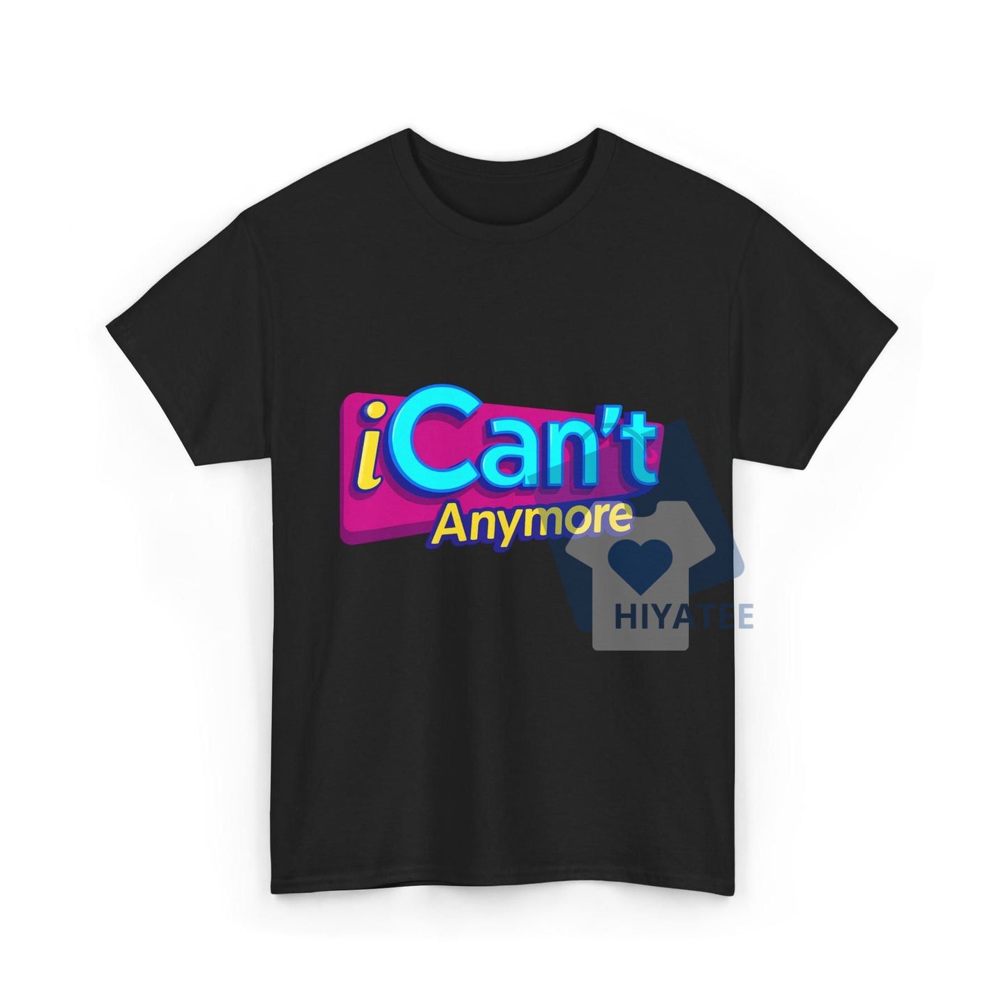 iCan't Anymore T-Shirt – iCarly Meme Tee, Gen Z Burnout Humor, Y2K Aesthetic Shirt