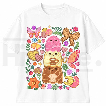 Comfort Colors Unisex Casual Pan-tasmas Ghost Print Tee