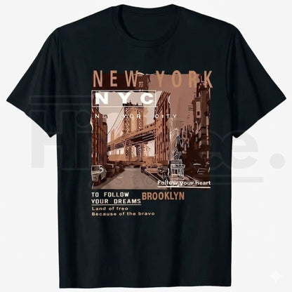 Vintage Photo Style Graphic Print T-Shirt – Retro Aesthetic Casual Tee, Streetwear Graphic Print Top