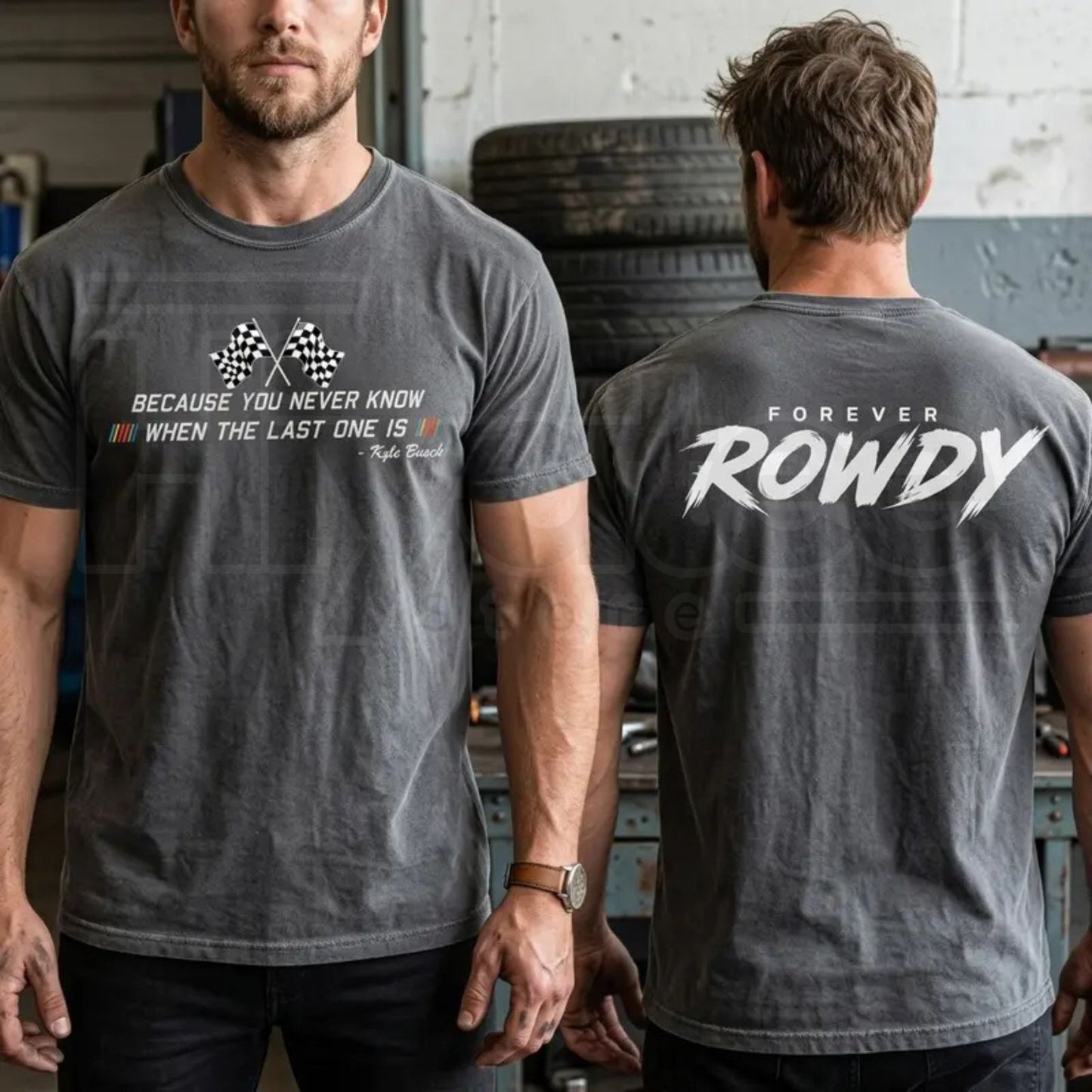 KB Tribute Racing T-Shirt – Legend Memorial Rowdyyy Fan Tee