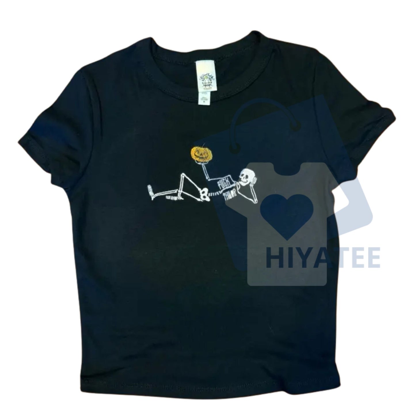 Pumpkin Spice and Political Spite Embroidered Unisex Top