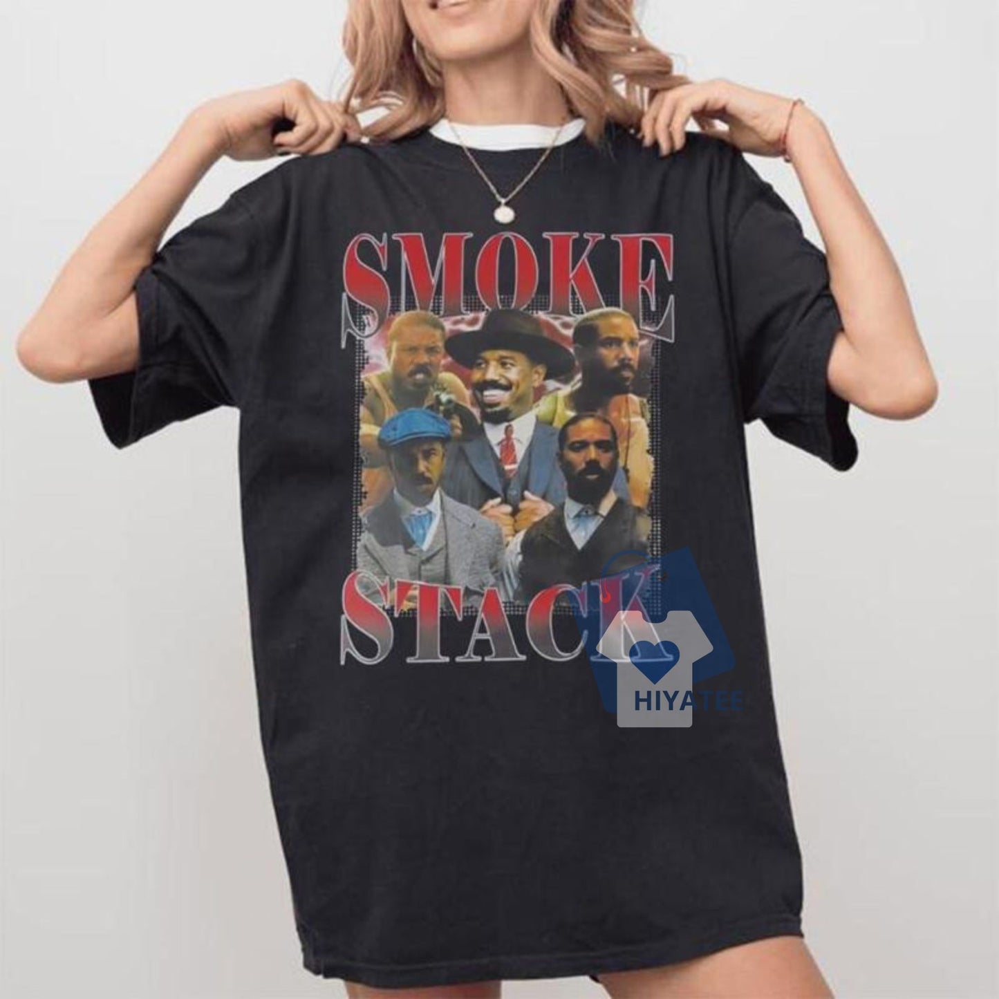 Smoke and Stask Tee – Sinners-Inspired Unisex Graphic Shirt for Movie Fans