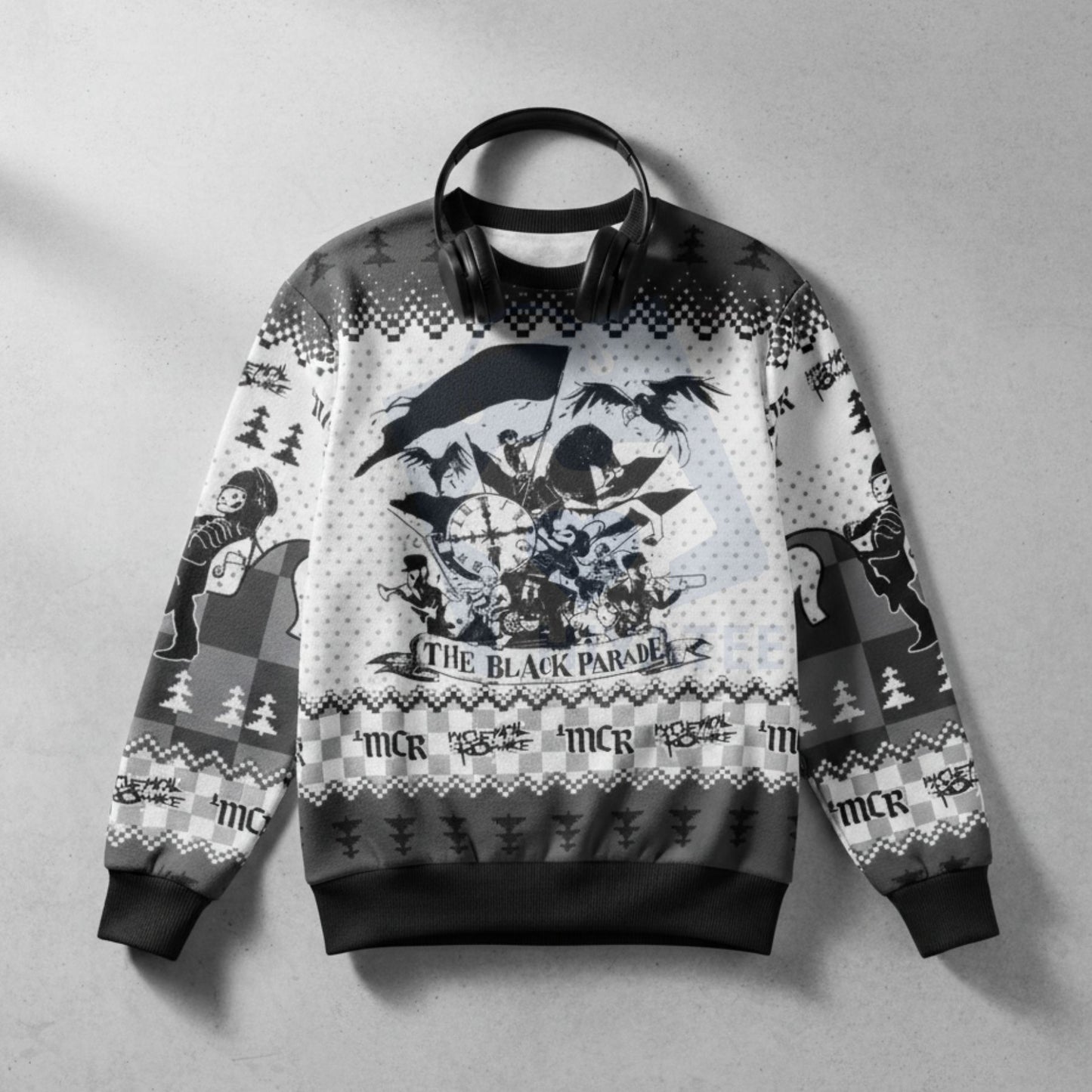 MCR The Black Parade Ugly Sweater – Emo Christmas & Vintage Punk Holiday Gift