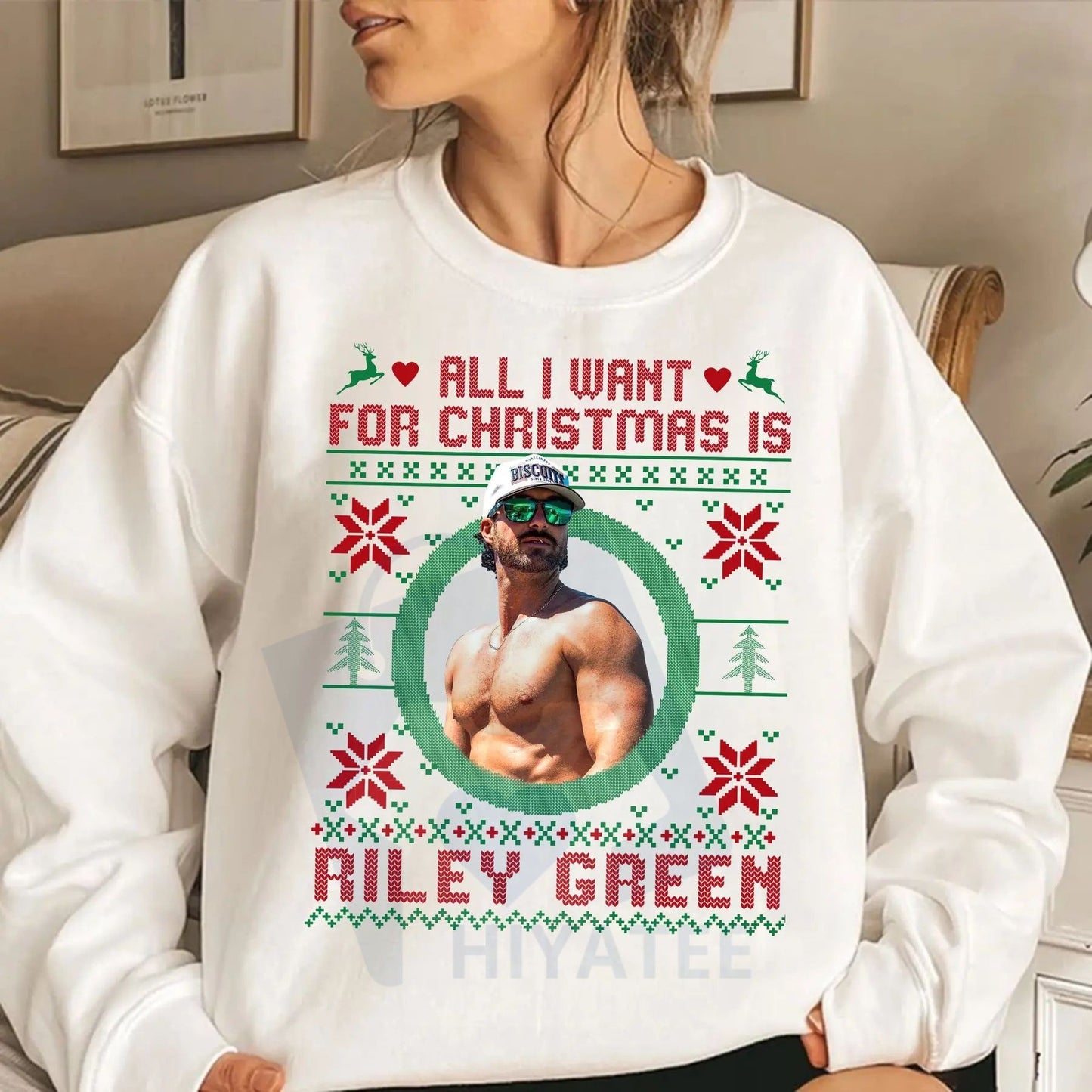 All I Want For Christmas Is Sweatshirt, Retro Country Music Sweatshirt, Vintage Christmas Sweater