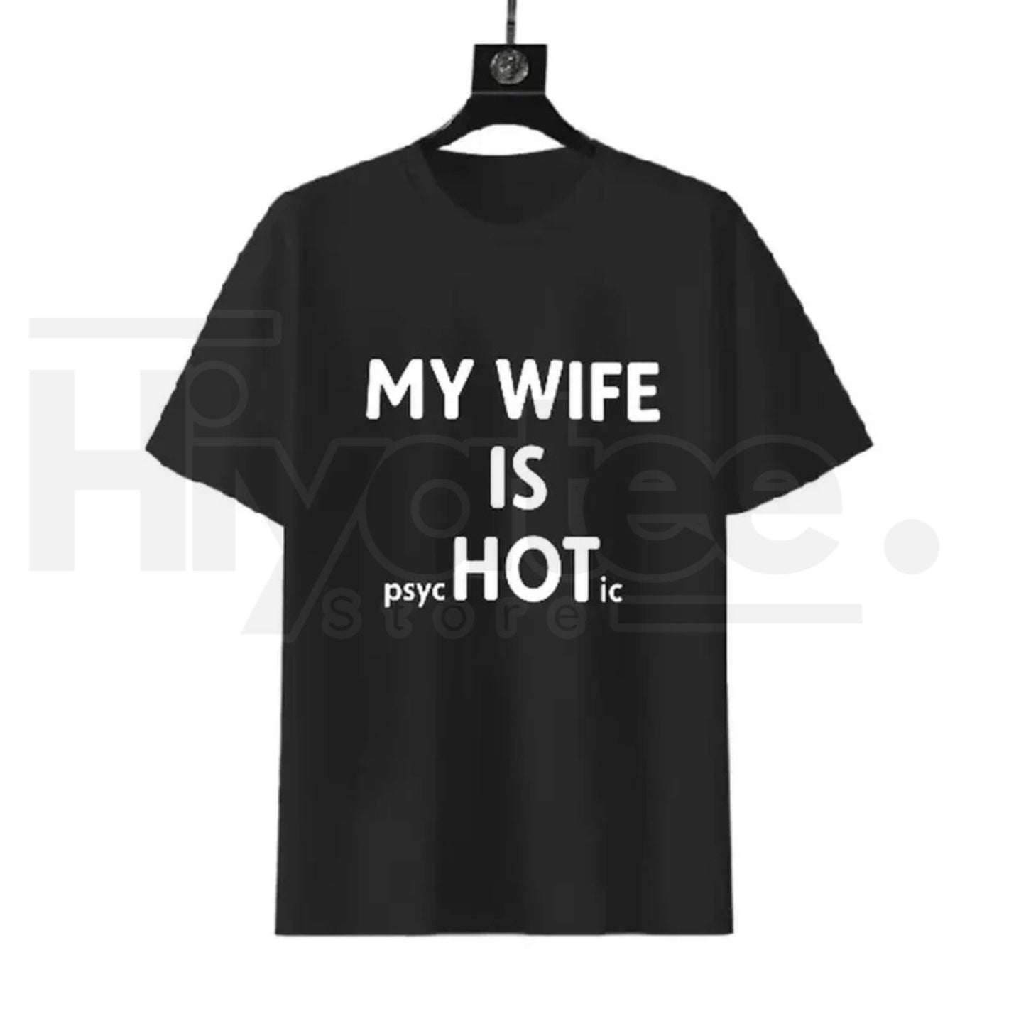 Sturdy Husband My Wife Is Crazy T-Shirt – Funny Menswear Streetwear Tee