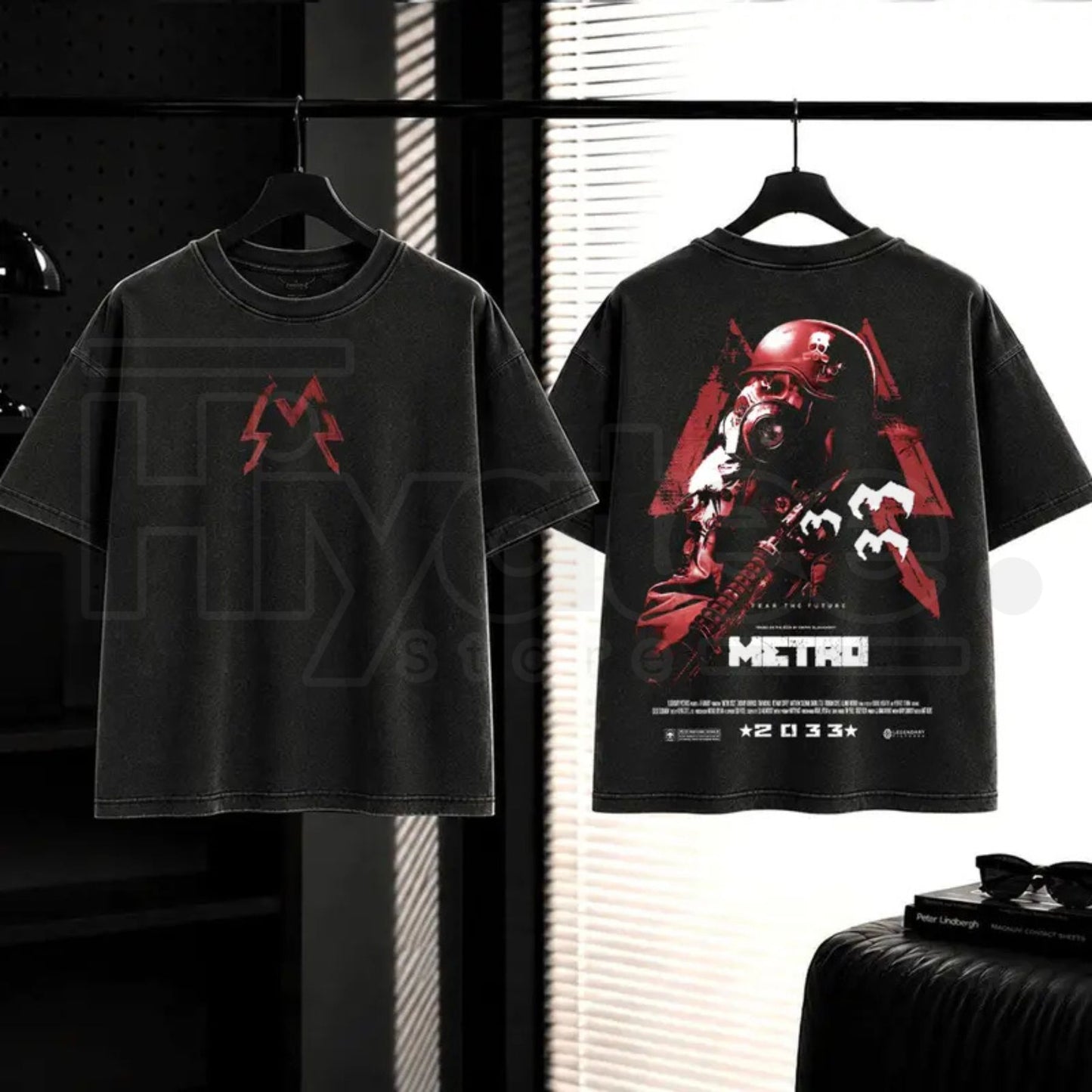 Metro 2033 Dystopian Washed Tee