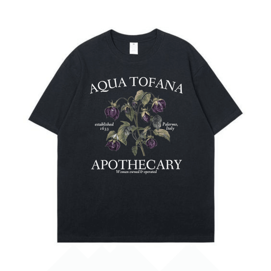 Vintage Aqua Tofana Shirt, Aqua Tofana Apothecary Shirt, Gift For Men And Women - Hiyatee