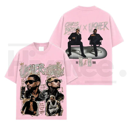 Raymond & Brown Premium T-Shirt – Retro R&B Tour Graphic Shirt, Vintage Rap Style Hip Hop Streetwear