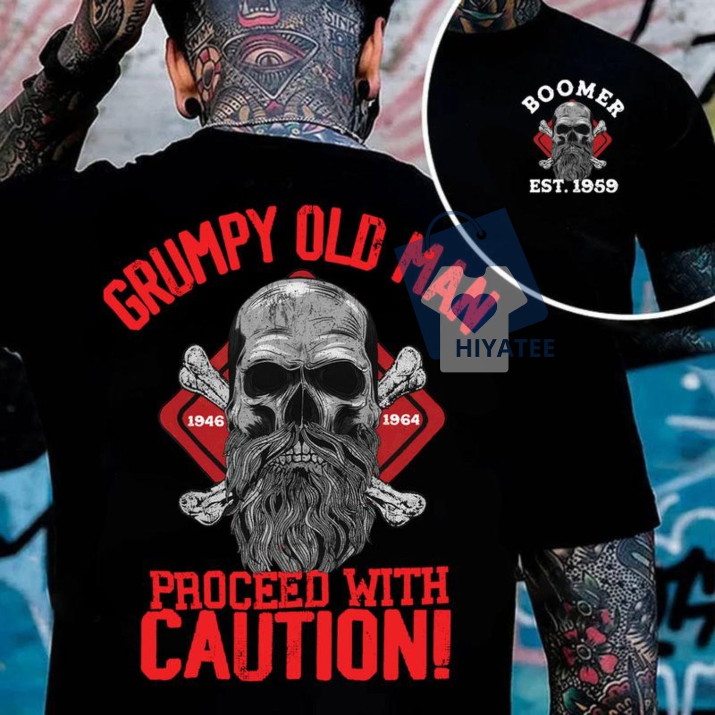 Boomer T-Shirt – Custom Year Baby Boomer Cotton Tee for Men & Women