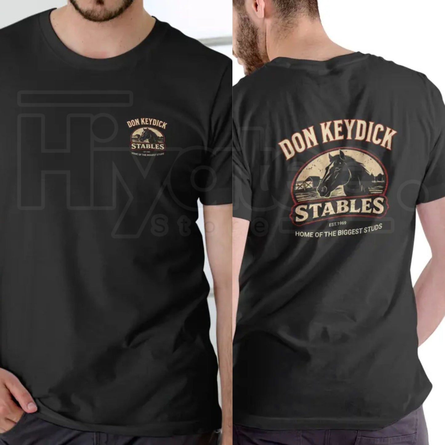 "Don Keydick Stables" – Funny Parody Name Unisex Cotton Top