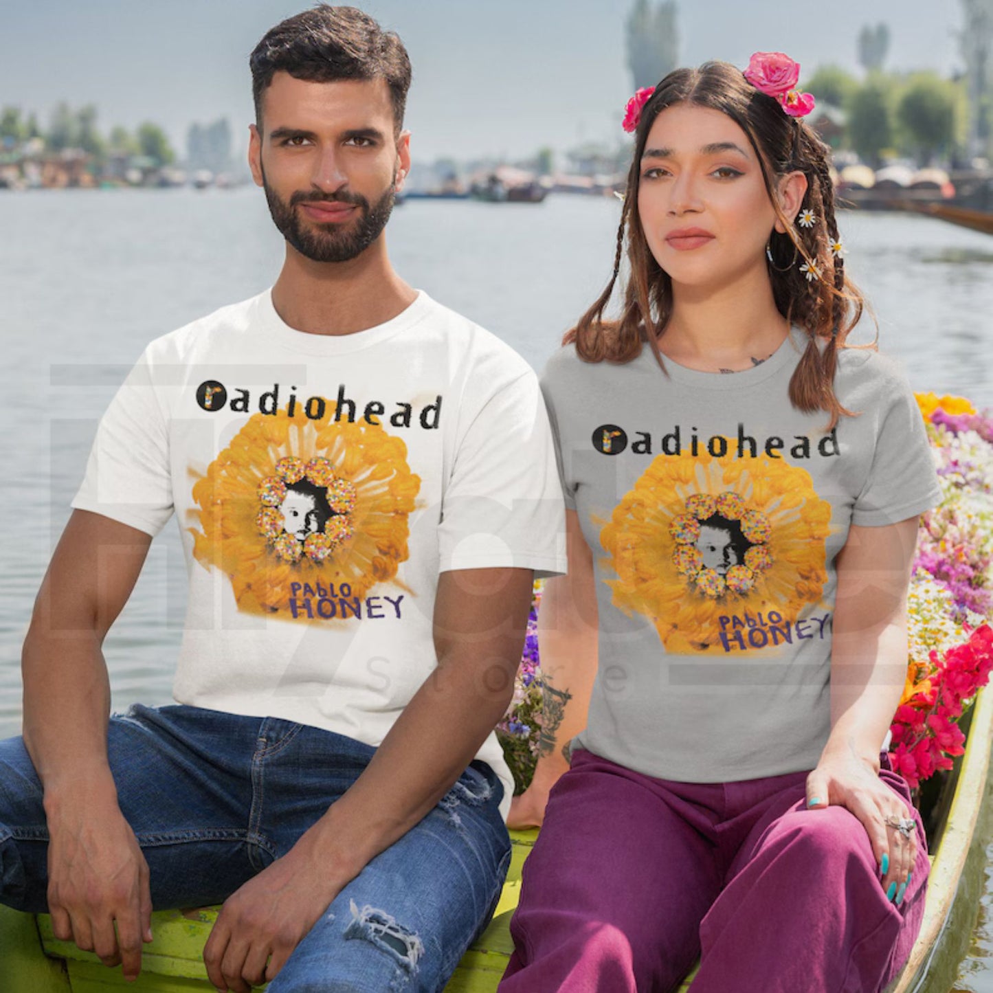 Radiohead Pablo Honey Album T-Shirt – Classic Rock Band Heavy Cotton Tee
