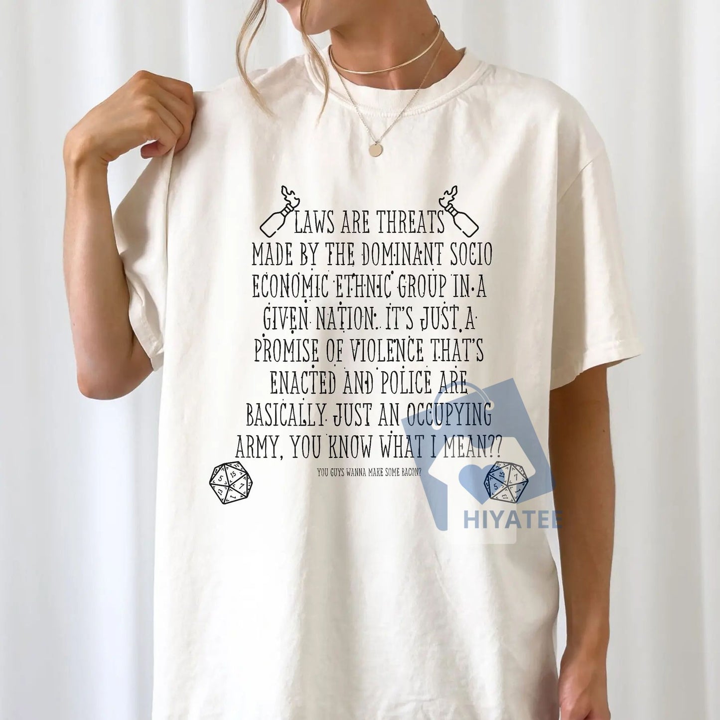 Funny Dungeons D20 T-Shirt – DnD Gamer Shirt Gift for Him & Her