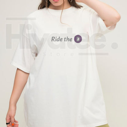 "LA Metro Ride The D" – Retro Purple Line Transit Graphic Top
