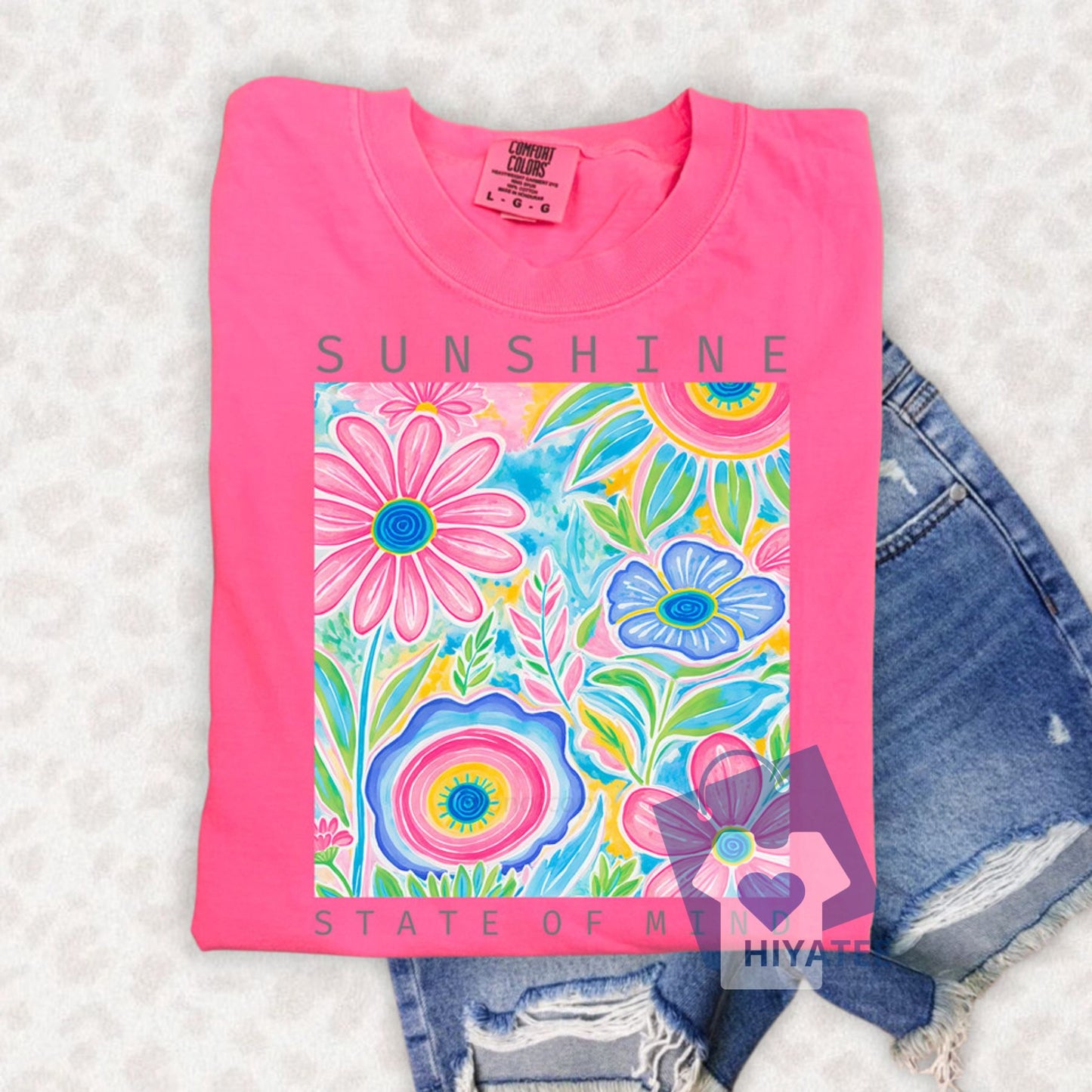 Sunshine State of Mind Comfort Colors T-Shirt – Cute Summer Tee for Women