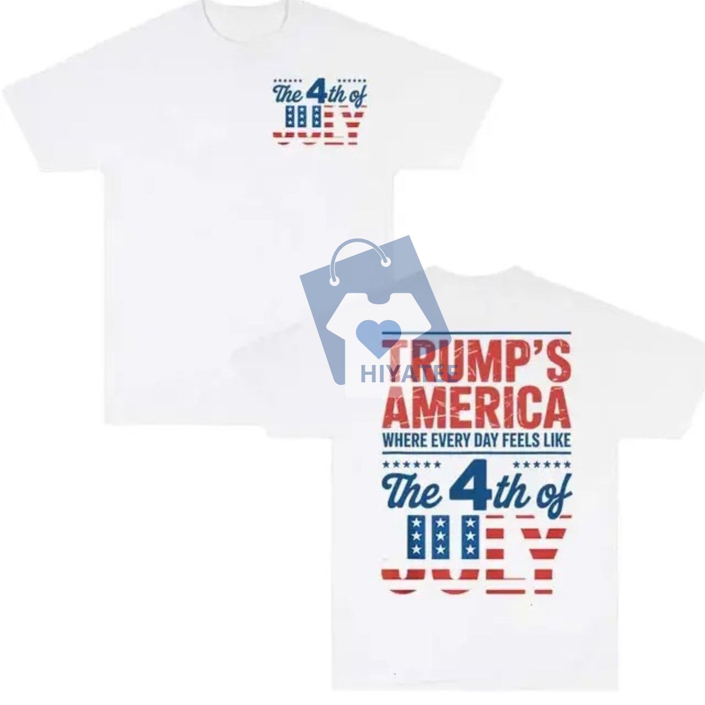 Trump’s America 4th of July Shirt – Patriotic MAGA Tee, Unisex Freedom Shirt, USA Graphic T-Shirt