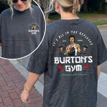 Vintage Big Trouble In Little China T-Shirt – It's All In The Reflexes Front & Back Print Tee